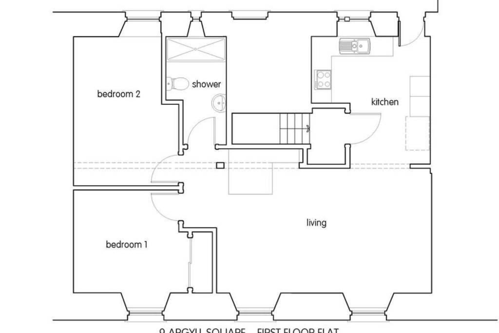 Argyle Square Apartment 奥本 外观 照片